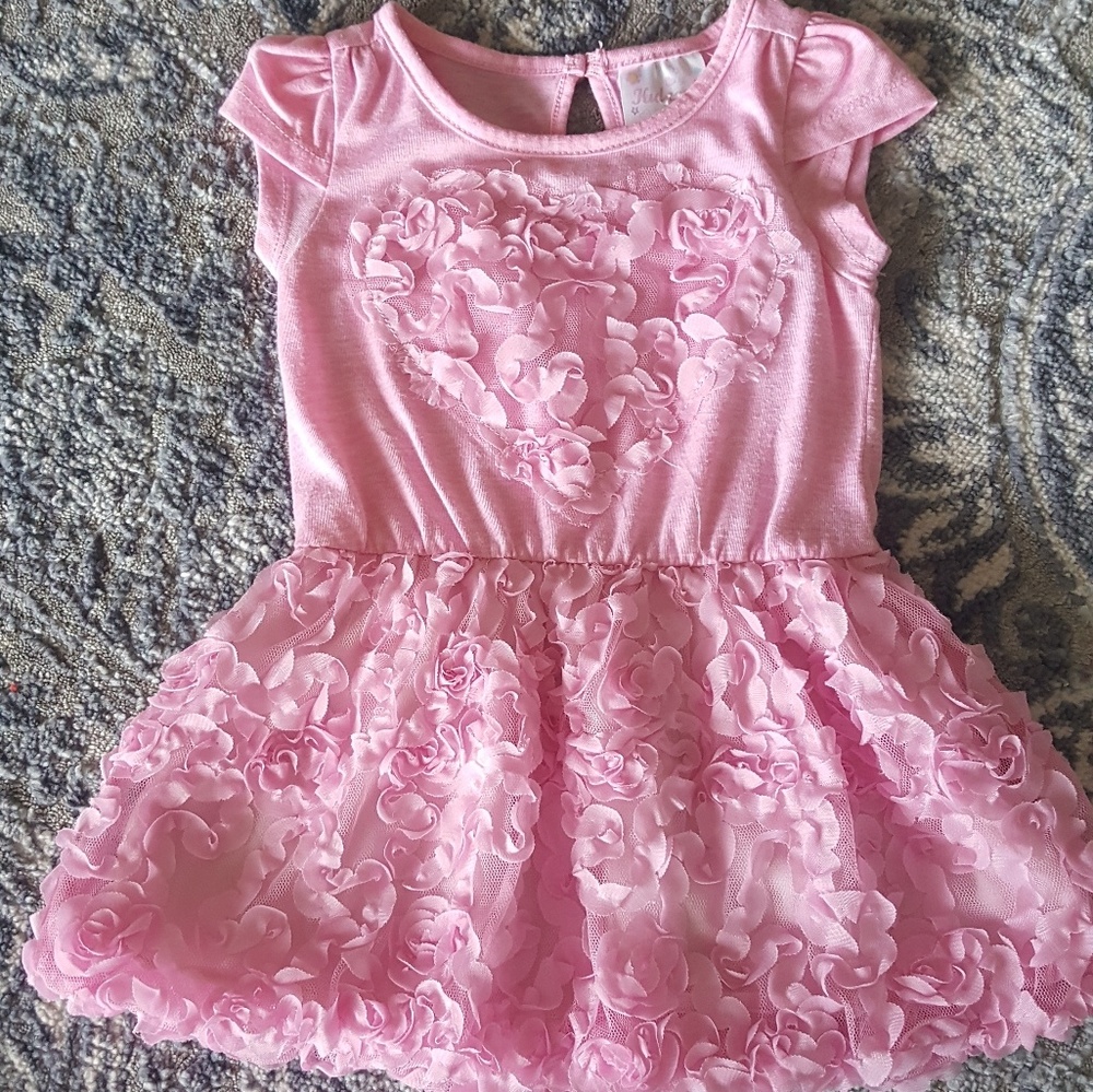 Pink Ruffle Dress